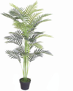Tradala 4’ Lush Artificial Tree Palm 120cm / 3ft 11" Tall - For Home Living Room Indoors