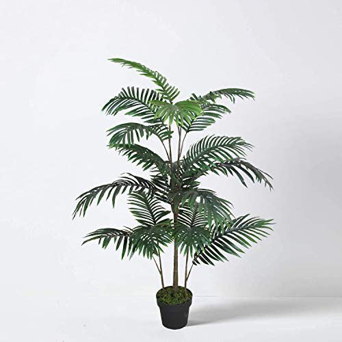 palm tree plant artificial Tradala 4' Lush Artificial Tree Palm 120cm / 3ft 11" Tall