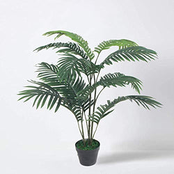 Tradala 3’ Lush Artificial Tree Palm 90cm / 3ft Tall - For Home Living Room Indoors